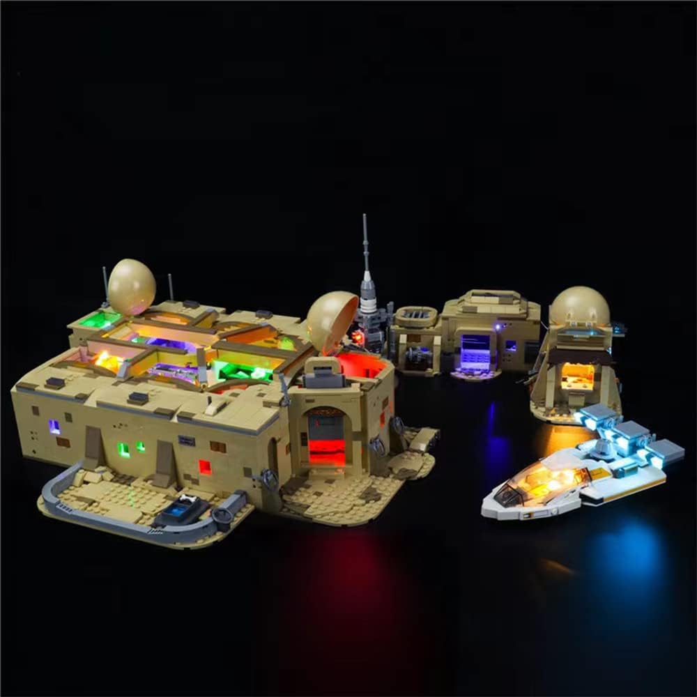 LED Light Kit Compatible with Lego Mos Eisley Cantina - Lighting Set for 75290 Building Model (Model Set Not Included)