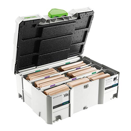 Festool 498205 XL 12/14mm Domino Tenon Assortment, Gray