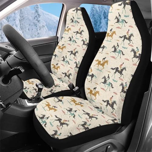 Housse de sieges auto cheval 52X138cm pour camionnette et berline