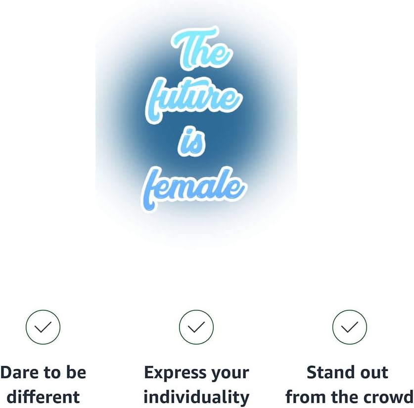 The Future is Female Women's Racerback Tank - Feminst Design Tank Top - Best Print Workout Tank