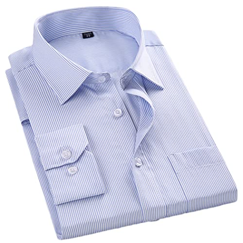 Chemise à manches longues homme grande taille keusyoi 4XL
