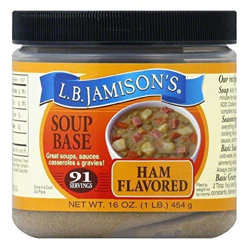 Lb Jamison Soup Base Ham, 16 oz Packaged Consommes Soups Everything Else