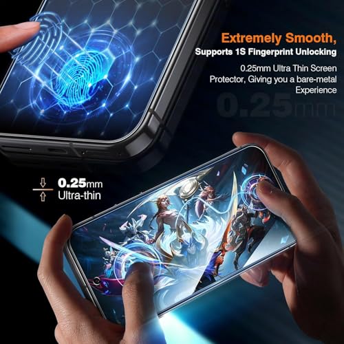 Image of Mr.Shield Top-Notch HD+ Tempered Glass Screen Protector Guard for Google Pixel 9 Pro XL, 9H Hardness, Military Grade Protection, Easy Installation kit