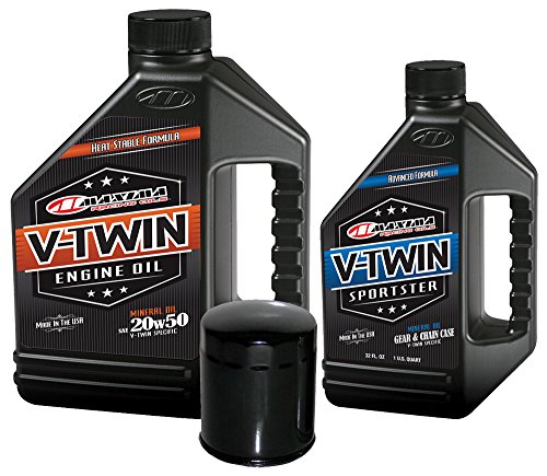 Kit Completo de Cambio de Aceite para Motor V-Twin 5 Quart