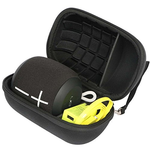 Khanka Hard Travel Case for Ultimate Ears Wonderboom Waterproof Super Portable Bluetooth Speaker Black
