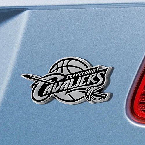FANMATS NBA Cleveland Cavaliers Chrome Metal Emblem - image 1