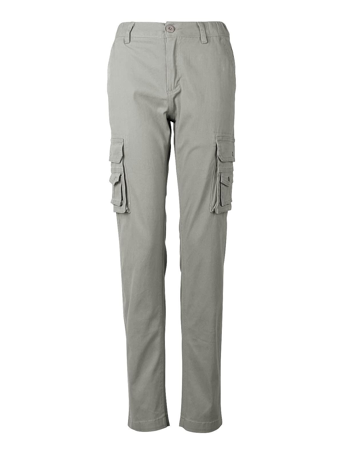 LanesraWomens Cargo Pants,Outdoor Casual Camoflage Camo Military Combat Work Hiking Pants with Pockets