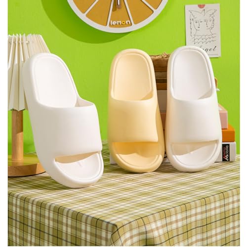 Pillow Slippers for Women Men Slide Sandals Shower Shoes Soft Cloud Slides Cushioned Thick Sole4