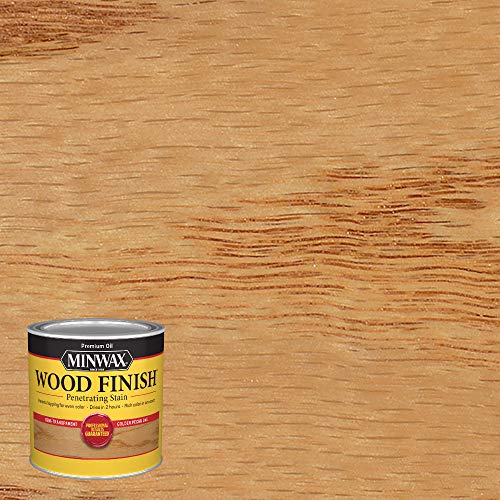 image for Minwax 224504444 Wood Finish, Golden Pecan, 1/2 Pint