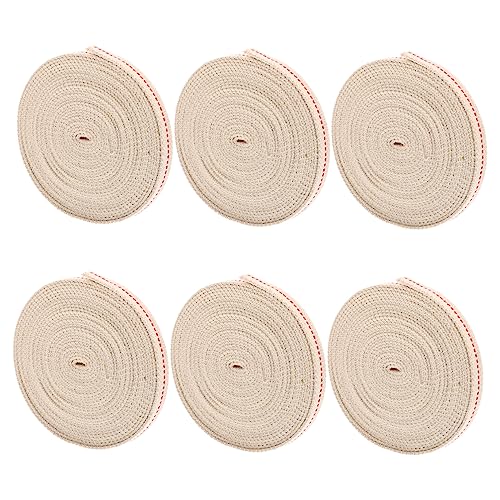 ERINGOGO 6Pcs Household Oil Lamp Wicks Replaceable Wicks for Portable Lanterns for Oil Lamps and Lantern Accessories