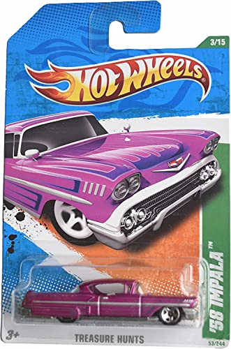 Hot Wheels 58 Impala Treasure Hunts 3/15 miniatura 1