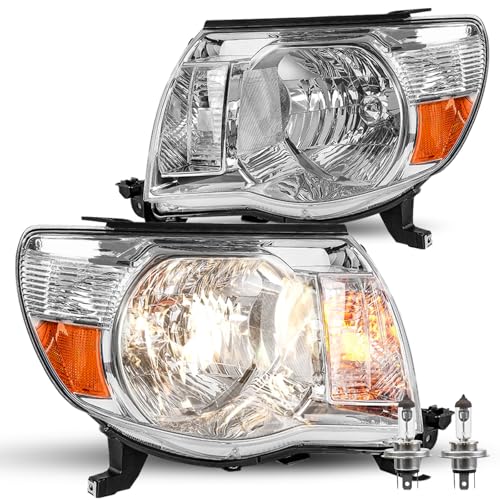 Image of JSBOYAT Halogen Headlight Assembly for 2005-2011 Toyota Tacoma Pickup