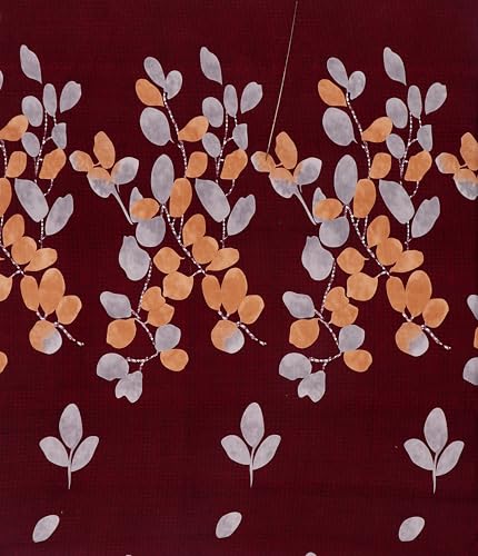 Image of DECORUM Glace Cotton Fitted 1 Bedsheet King Size (72 inchx78 inch) | All Around Elastic | Cotton Feel | 2 Pillow Covers (17 inchx27 inch) | Fits Up to 8 inch Mattress | 200-220 TC | Printed Double Bed Sheet Set