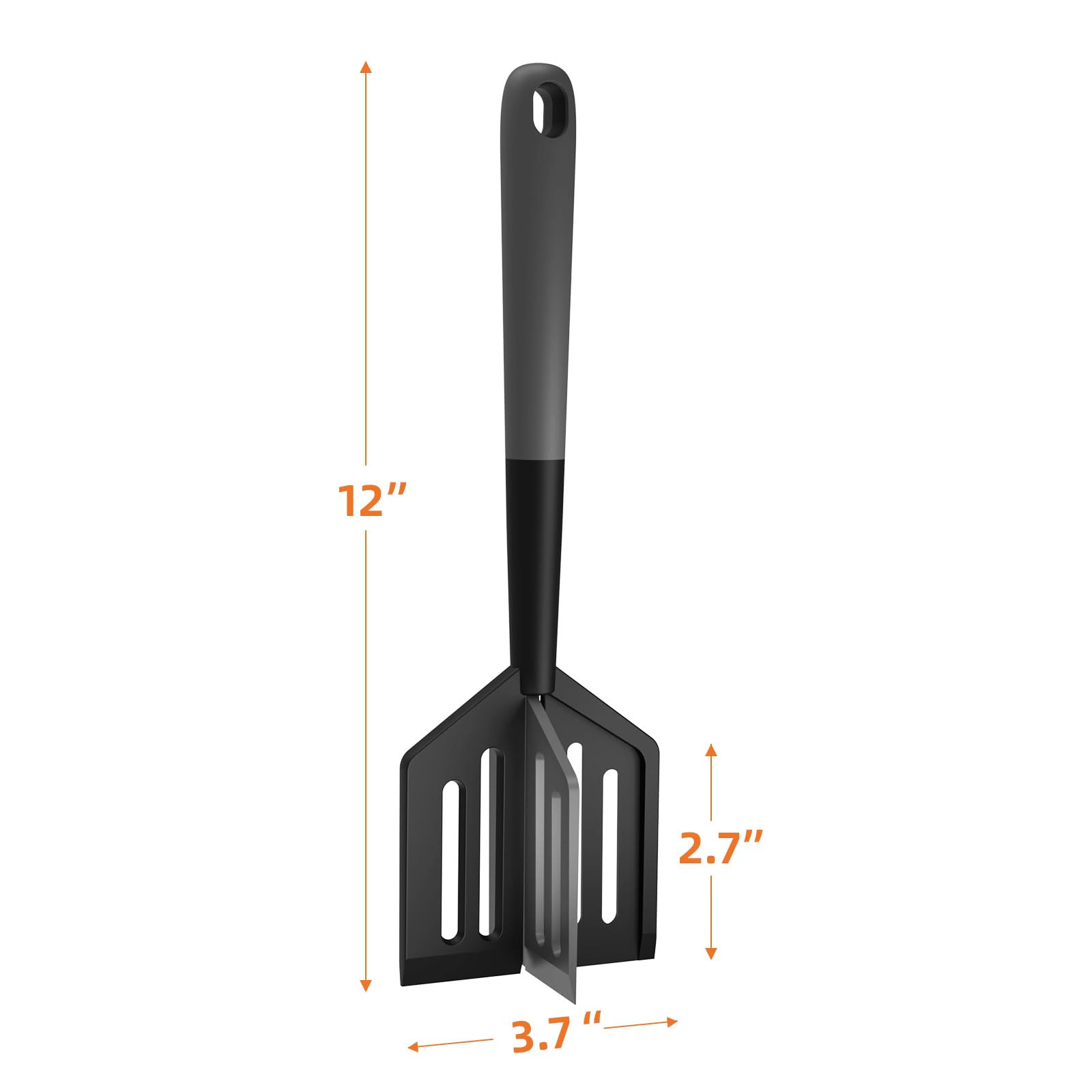 Mage Crab Meat Chopper & Spatula – Rotatable Design for Ground Beef, Mashed Potatoes & Pancakes – Heat-Resistant & Dishwasher-Safe Cooking Tool
