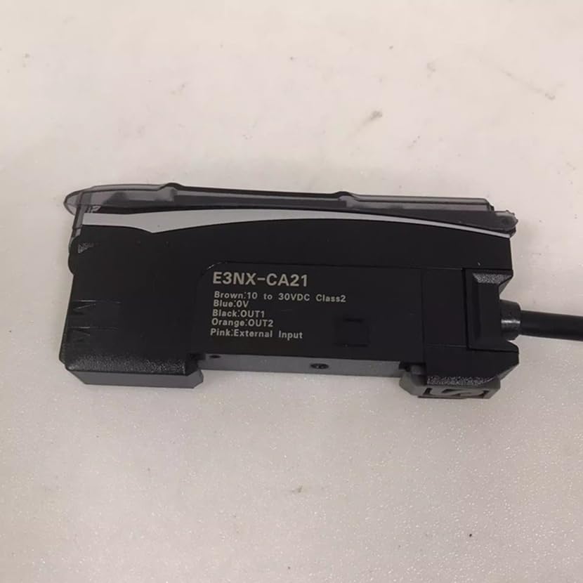 E3NX-CA21 Highly Interference-Resistant Sensor Fiber-Optic Amplifier NPN Output Cable Length: 2 m