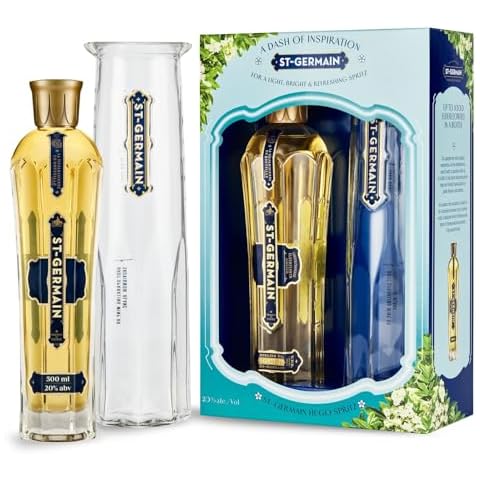 St-Germain Elderflower Liqueur Carafe Gift Pack Cover