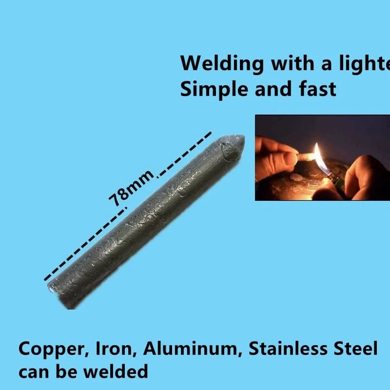 Pręty lutownicze aluminiowe do spawania w niskiej temperaturze – 3 szt./5 szt. Łatwo topliwych prętów lutowniczych do naprawy aluminium i metalu(3PCs)