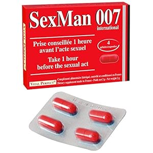 SexMan 007 in 4 capsules