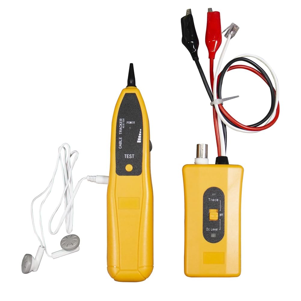 Xujian As Shown Wire Tracer Tone Generator Circuit Tester For Finding & Tracing Wires/Cables, Polarity Identify, Continuity Test