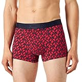 HOM Herren Boxer Gineste HO1 - red Navy Print - Größe M