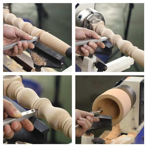 DEEFIINE Full Size Carbide Tipped Turning Tool Set