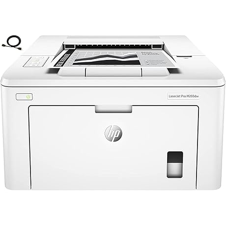 LaserJet Pro M203dw: Wireless Laser Printer for Productivity