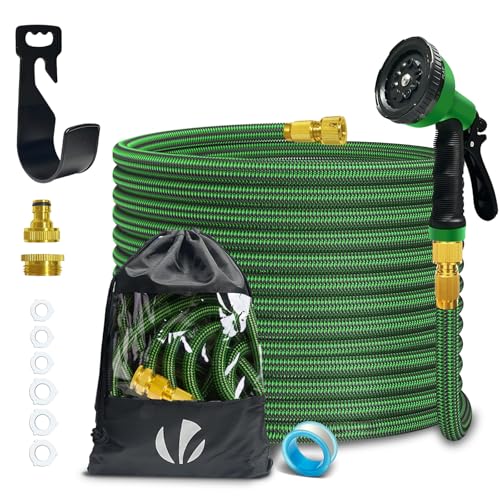 VOUNOT® Tuyau d'Arrosage Extensible 15m Renforcé Adaptable 1/2