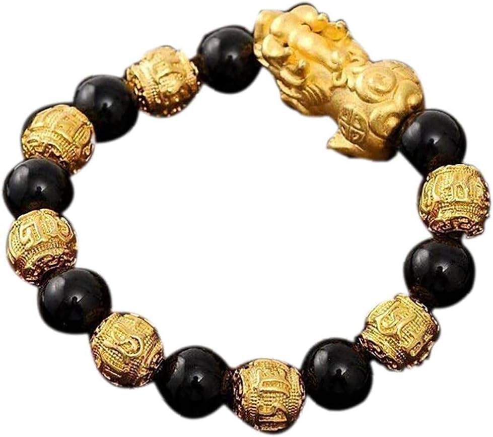 Mascotte lucky obsidien noir pour harmoniser votre espace de méditation et de yoga