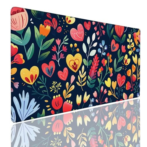 Tapis de souris XL pour bureau antidérapant et imperméable