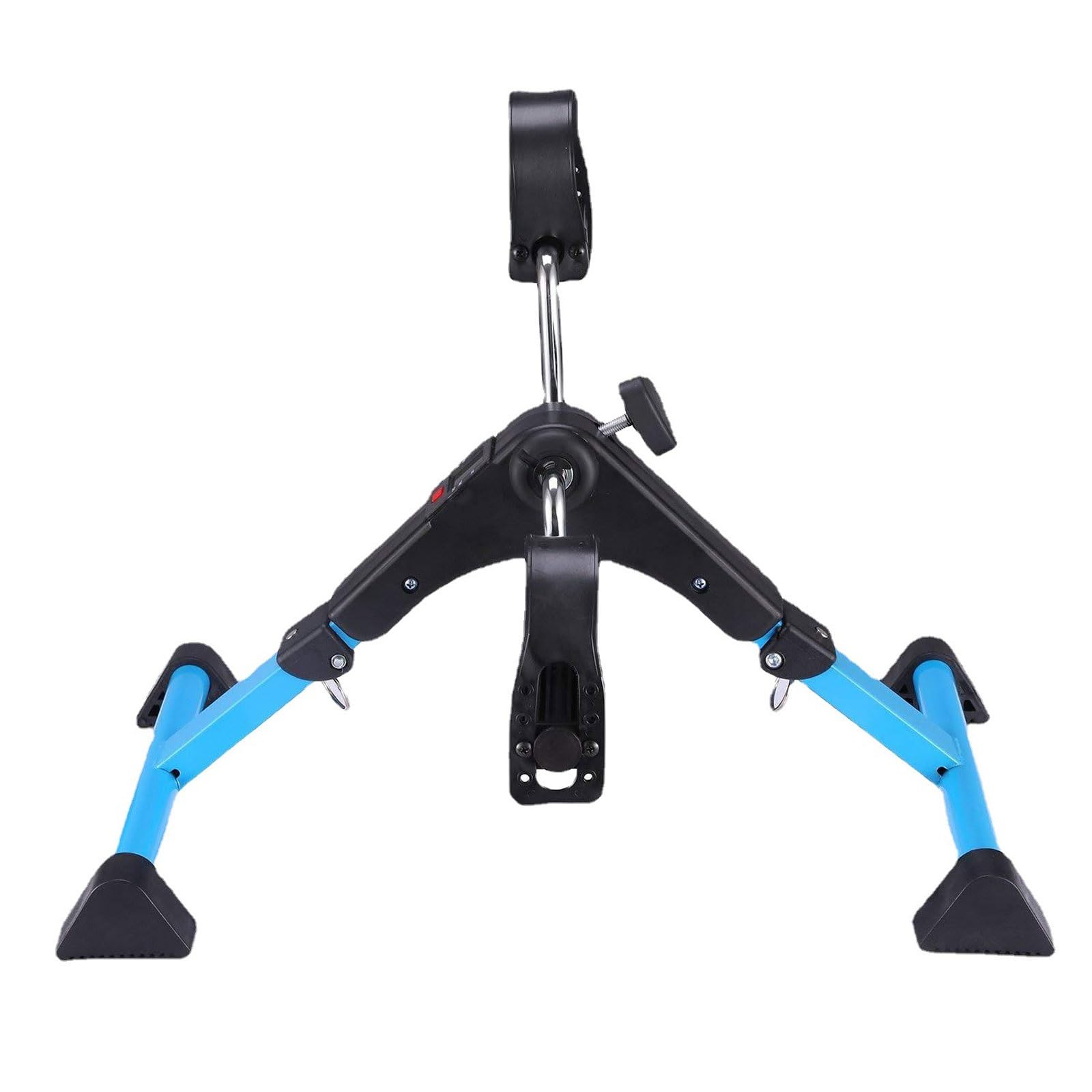 Esercitatore per piedi Pedaliera for bici da scrivania, macchina for allenamento for la riabilitazione di anziani da interni, mini cyclette pieghevole for allenamenti for gambe e braccia, macchina amb