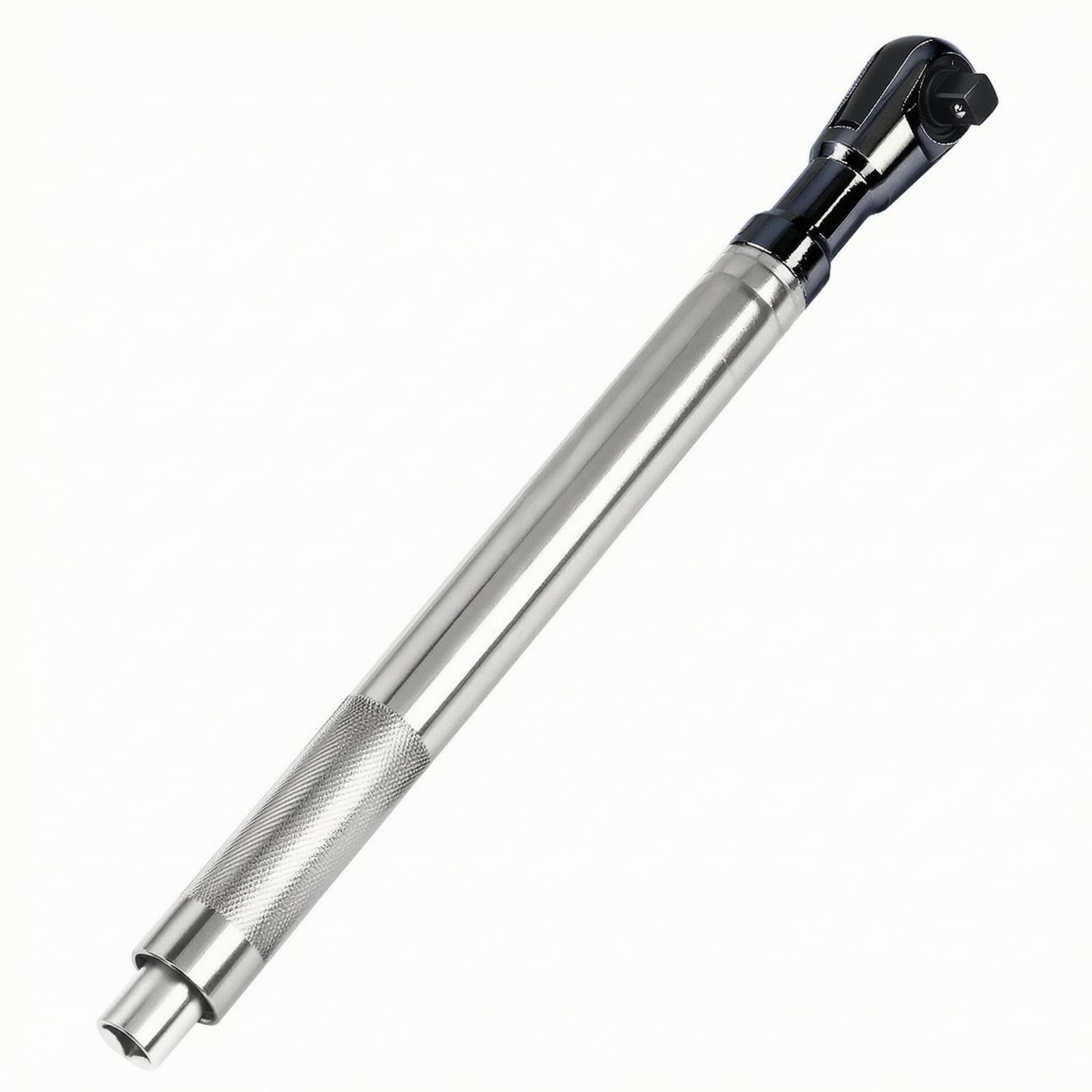 Llave de trinquete ergonómica antideslizante, trinquete reversible, para reparación de automóviles, talleres, usuarios domésticos, plata, sin funda