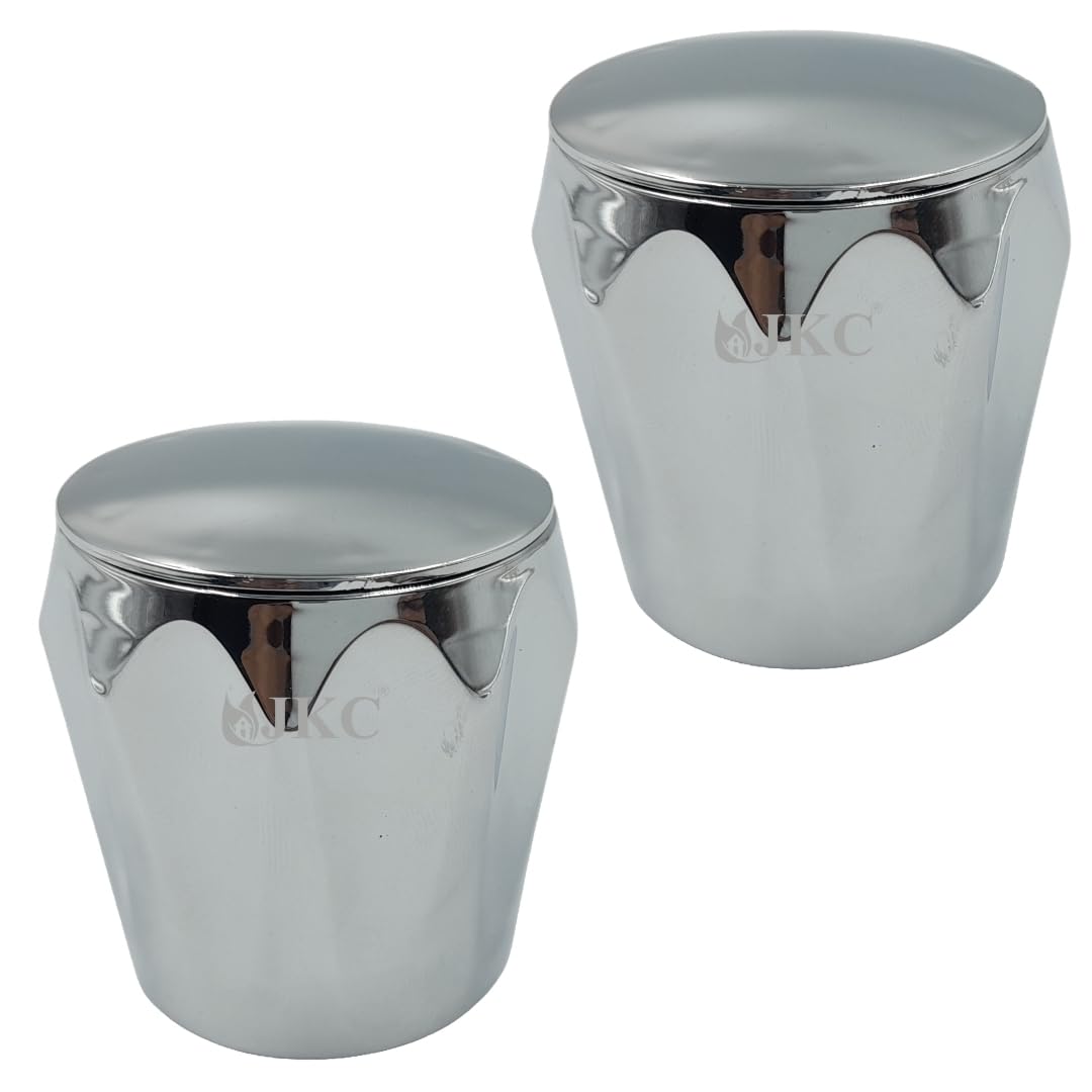 JKC Jaguar Tap Spindle for Water tap Spares and Accessories Parts for Jaguar Type Tap (Suitable for New Continental Type only) (Handle/Knob - 2 Pcs)