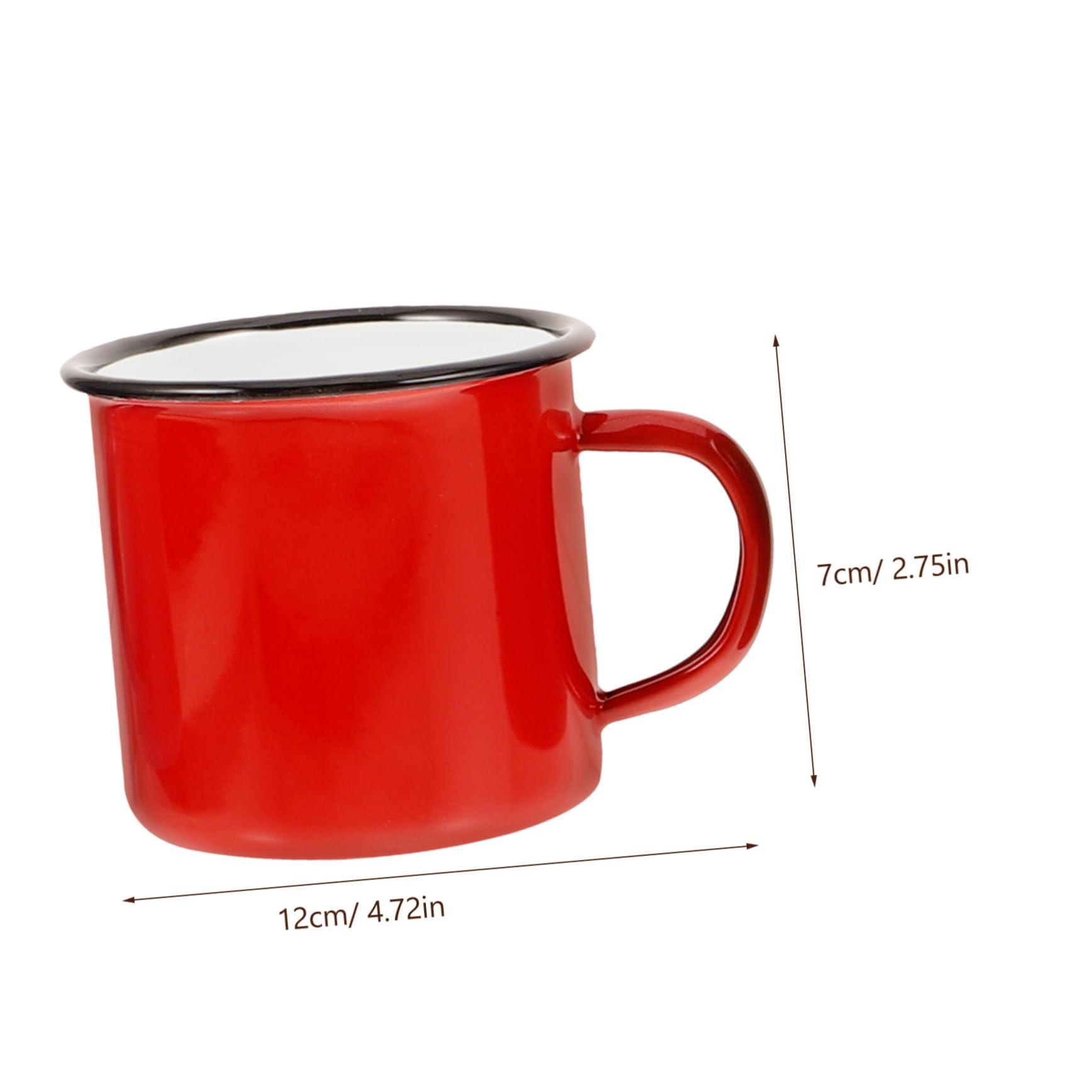 GALPADA 4stücke Retro-campingbecher Kaffeebecher Wasserbecher Für Zuhause Büro Outdoor Robust Rostfrei Vielseitig Einsetzbar