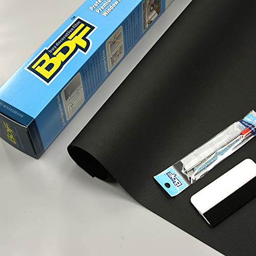 Vinilo decorativo blackout para ventana 36in x 14ft miniatura 2