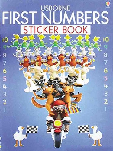 Amazon.com: Usborne First Numbers Sticker Book: 9780794500924: Brooks ...