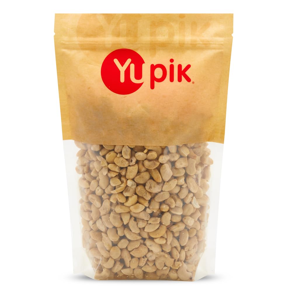Yupik Raw Cashews, Butts, 2.2 lb (35.2 oz), Gluten-Free, Kosher, Vegan, Broken Nuts, Unsalted, Unroasted, Oil-Free, Source of Protein & Iron, Healthy Snacks, Ideal for Cooking & Baking