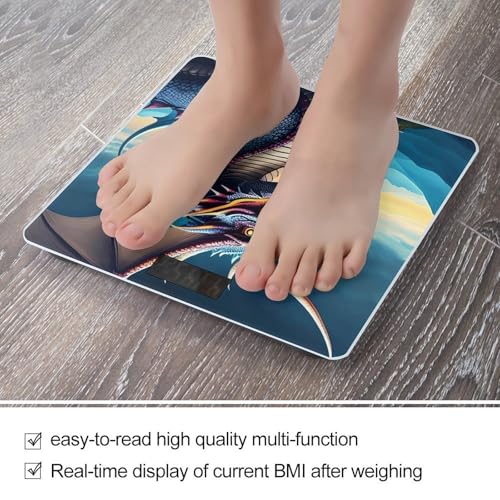Báscula Digital de Baño Precisa con Pantalla LCD 400 lb miniatura 5