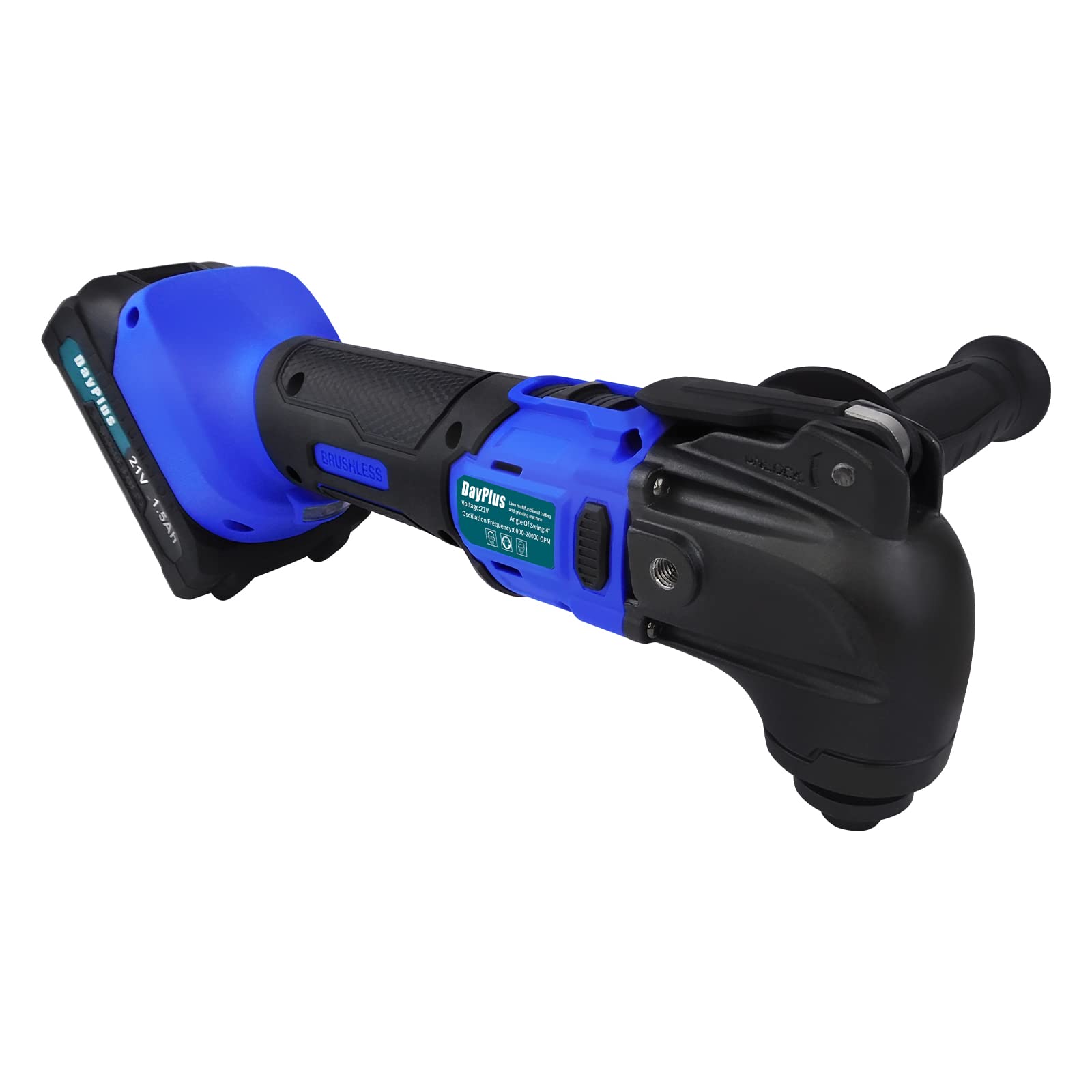 Bürstenlose oszillierende Multitool Trimmer Säge Refurbisher Holzbearbeitung Elektrowerkzeuge 300W oszillierende Multitool mit Zubehörsatz, zum Sägen, Schneiden, Schleifen