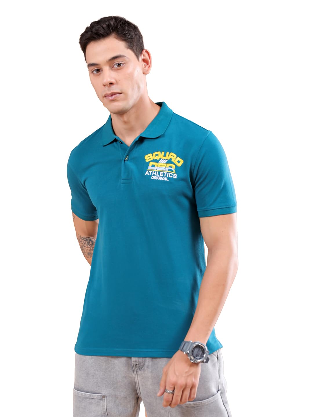 The Indian Garage CoMen's Regular Fit T-Shirt