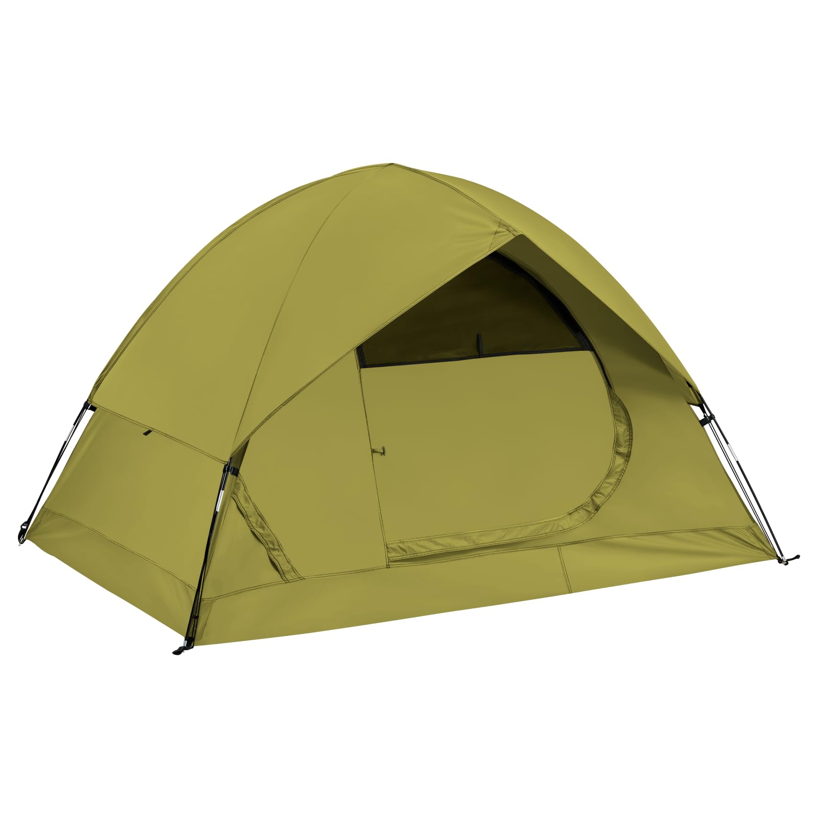 Spacious Waterproof 2/4 Person 4-Season Tent with Big Rain Fly – Versatile Outdoor Camping Tent for Hiking, Backpacking, and Festivals – Easy Setup &