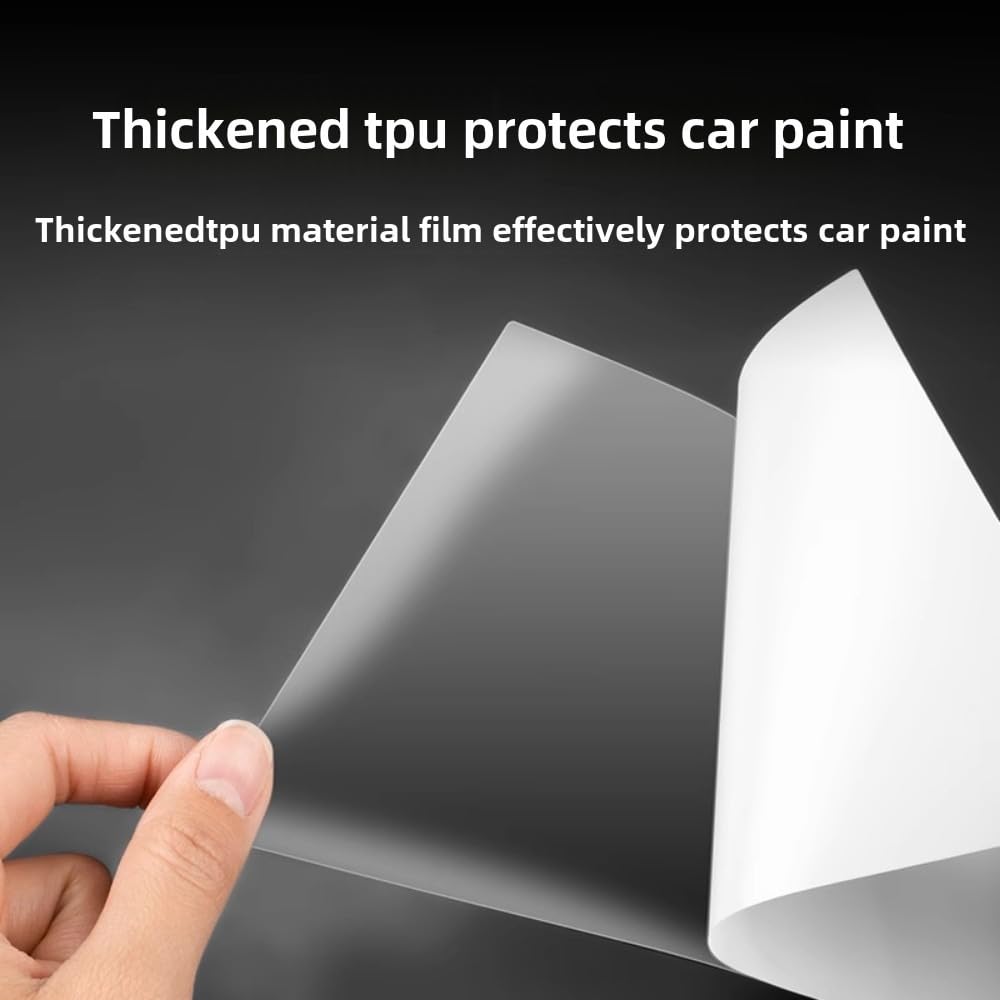Pellicola protettiva PPF per carrozzeria auto B C, pellicola protettiva in TPU trasparente, per Mercedes Benz Classe -C W204 2014-2023 (trasparente)