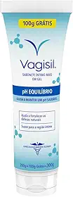 Vagisil Sabonete Líquido Íntimo Feminino em Gel, pH Equilíbrio, Fortalece Defesas Naturais da Zona Intima, Fragrância Suave, 300g
