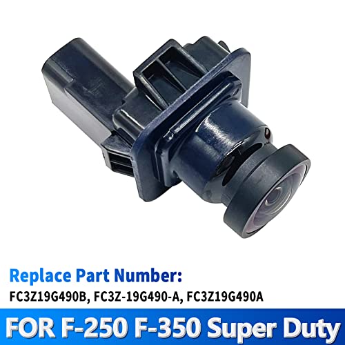 Image of Rear View Back Up Camera Compatible with Ford F250 F350 F450 F550 Super Duty 2015-2016 Reverse Park Assist Backup Camera Replaces FC3Z-19G490-A FC3Z-19G490-B