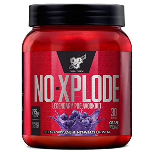 BSN N.O.-Xplode - Grape, 1.22 Lb, 30 Servings