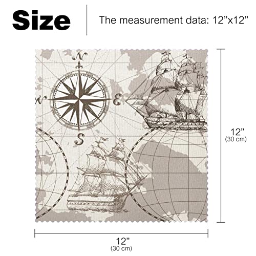 Sets de table design main ERD gris 30,5 cm la quintessence du raffinement de table moderne - 3