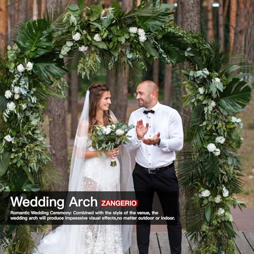 image for ZANGEROI Garden Arch Trellis for Climbing Plants Outdoor Wedding Arche