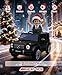 ELEMARA Licensed Mercedes-Benz AMG G63 Ride on Toys,12V Ride on Car with Remote Control,Rechargeable Battery,Flickering Lights/LED Lights, Bluetooth,Music & Horn, Soft Start, Low Battery Prompt,Black
