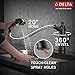 Delta Faucet Cassidy Pull Out Kitchen Faucet, Oil Rubbed Bronze Kitchen Sink Faucet, Kitchen Faucet with Pull Out Sprayer, Magnetic Docking Spray Head, Venetian Bronze 4197-RB-DST