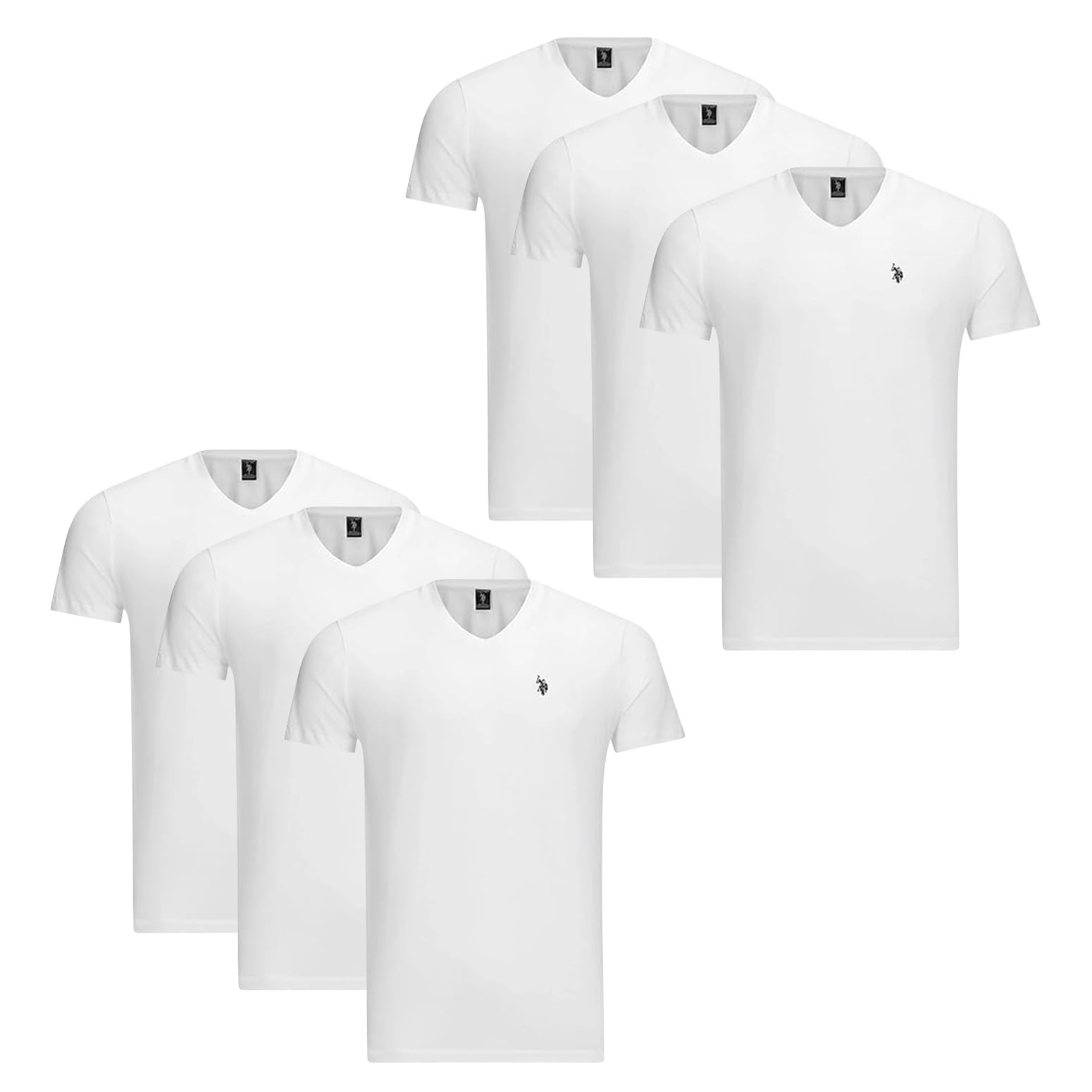 U S Polo Assn Mens V-Neck Tee