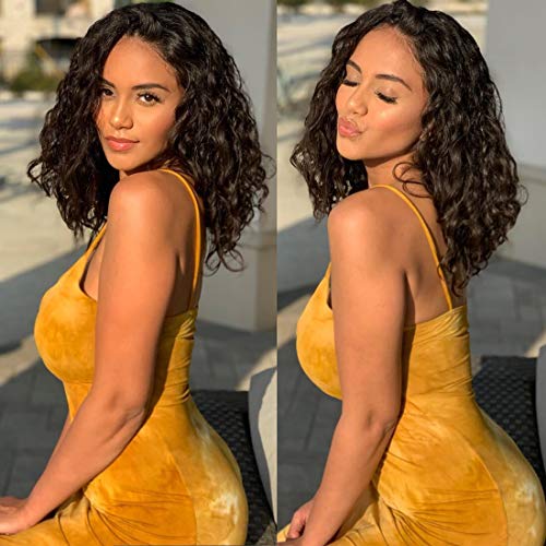 Nadula Brazilian Natural Wave Remy Virgin Human Hair Pack of 3 Unprocessed Virgin Hair Bundles Natural Color (14 16 18inch)